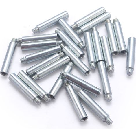 Noyon & Thiebault – Rallonge de patte à vis pour collier de tube cuivre – Longueur 40 mm – Lot de 25 allonges – Filetage plomberie pour installation rapide