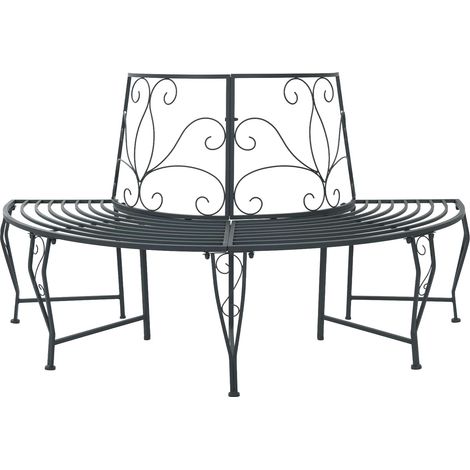 Banco de Árbol 4-Número de plazas 160 x 80 x 89 cm Acero