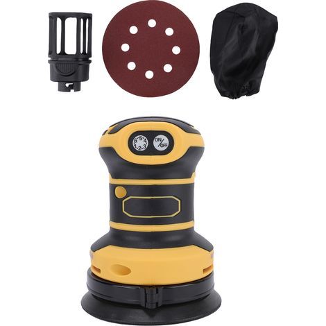 5-inch cordless orbital sander - 3 speeds, dust extraction system, 20V (bare tool), for sanding wood (1/5)