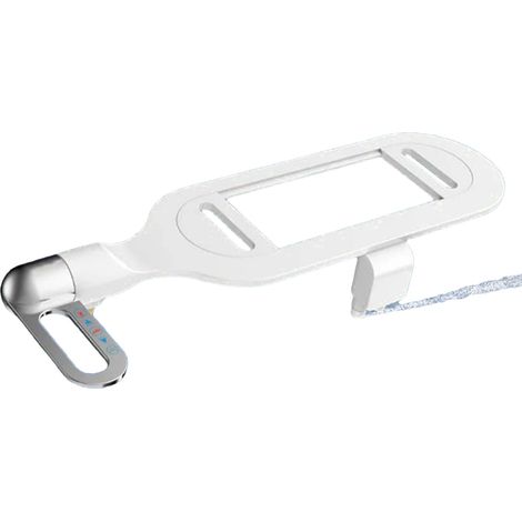 Applicable Fusher de toilettes - Attachement du siège de toilette Bidet Bulle double auto-nettoyage, pulvérisation à eau chaude et froide