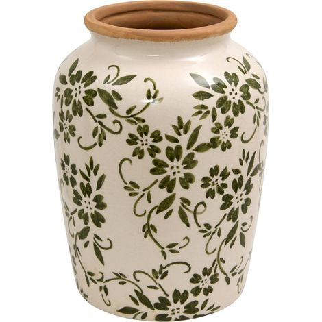 VASE CRMQ BLUMEN JAPO GRÜN H19 - Atmosphera créateur d'intérieur (1/2)