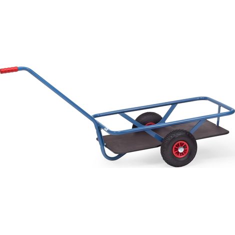 Fetra Handwagen 850x525mm Boden mit Luftbereifung (1/4)