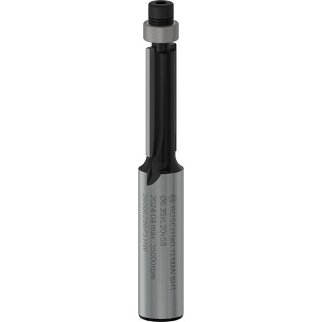 Bosch Trimmer PRO Router Bit Bottom Bearing Flush Trim Shank 8 mm 2608629673