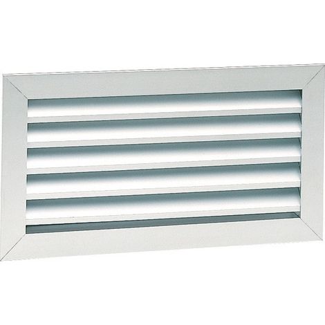 Grille de reprise. Montage mural. Couleur blanche - GRA 500X300 B - 528718 ATLANTIC - 528718 (1/3)