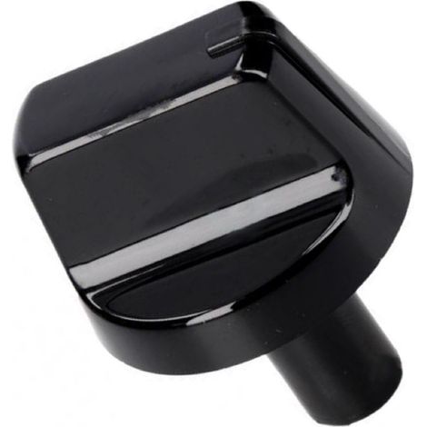 Manette bruleur gaz noire d'origine (C00299224) Four, cuisinière INDESIT