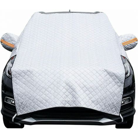 Auto-Windschutzscheiben-Abdeckung, Winter-Windschutzscheiben-Abdeckung, faltbarer Schutz, universelle Windschutzscheiben-Abdeckung für Auto, Anti-Frost, Schnee, Eis, Regen und Sonne
