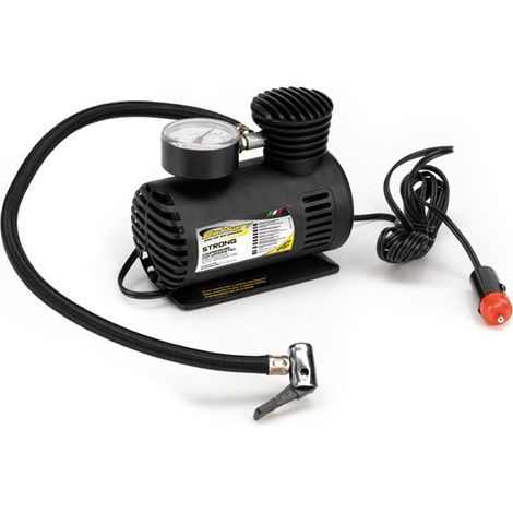 MINI COMPRESSORE CON MANOMETRO
