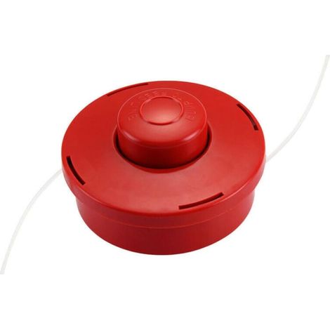 Tête Universelle de Rechange pour Débroussailleuse, 110 mm x 75 Bobine Fil Tete debroussailleuse (Rouge) Rouge - (1/5)