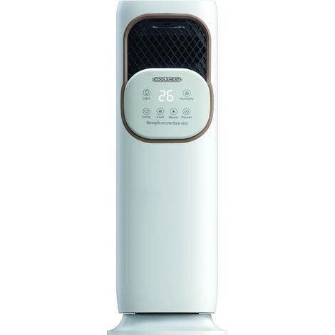 RAFFRESCATORE E TERMOVENTILATORE 4 IN 1 ACQUA CALDO FREDDO UV UMIDIFICATORE ALAA