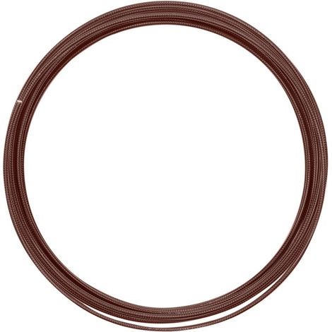 Vaessen Creative Aludraht Prägung Rund, Alluminio, Schokolade Braun Matt, 500 x 0,2 x 0,2 cm, Tappetino per Cioccolato, 5 unità (1/4)