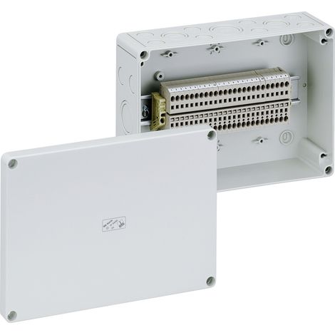 Spelsberg RK 4/25 SL-25x4q Reihenklemmen-Gehäuse 180 x 254 x 90 Kunststoff Grau 1 St.