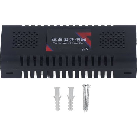 Capteur de température sans fil, transmetteur d'humidité et thermomètre, DC 10‑30V, pour bureau et atelier (1/5)