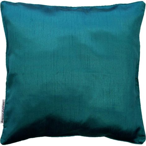 Housse de Coussin "Shana" 40x40cm Bleu (1/5)