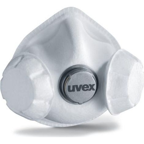 uvex silv-Air exxcel 7333 8787333 Feinstaubmaske mit Ventil FFP3 3 St. EN 149:2001 + A1:2009 DIN 149 (1/5)