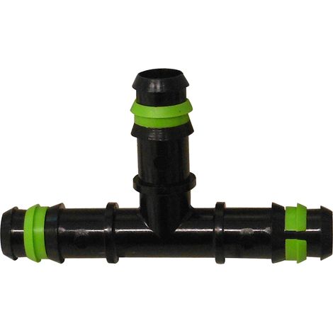 RACCORDO A TEE GIUNZIONE PER TUBO ALA CON ANELLI  mm. 16x16x16 100.00 pz