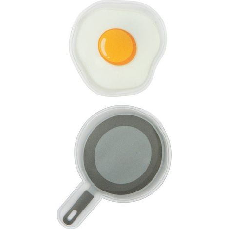 Fisura Scaldamani riutilizzabili a scatto set 2 pz (uovo al tegamino & padella)