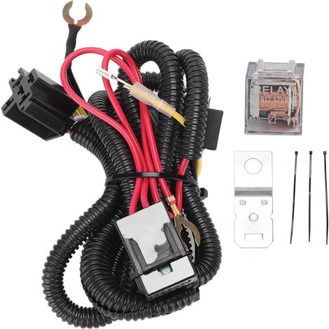 Kit de Relais et Câblage Klaxon 12V pour Camion et Voiture (1/5)