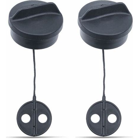 2 Pièces Bouchon de Réservoir pour STIHL FS38 FS45 FS55 FS56 FS80 FS81 FS85 FS88 FS120, AUMEL Bouchon Essence de Débroussailleuse Bouchon de Réservoir Rechange Pièces Détachées