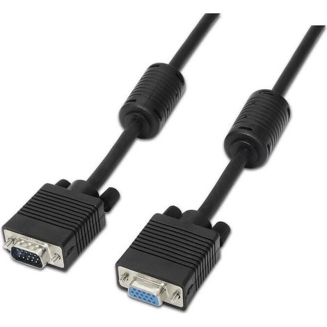 Cable VGA Aisens A113-0078 Negro 1,8 m (1/2)