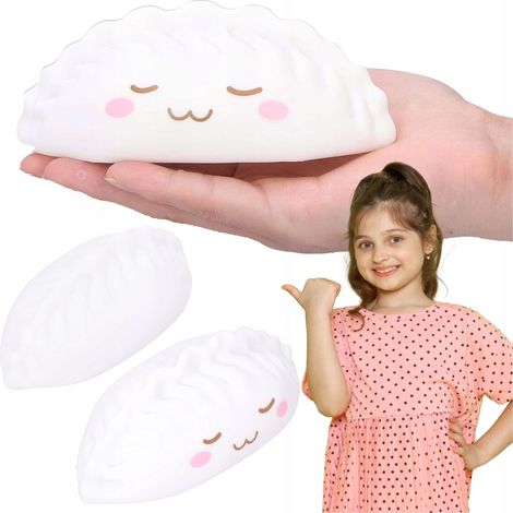Lampada da notte in silicone a forma di DUMPLING Lampada morbida a batteria (1/5)