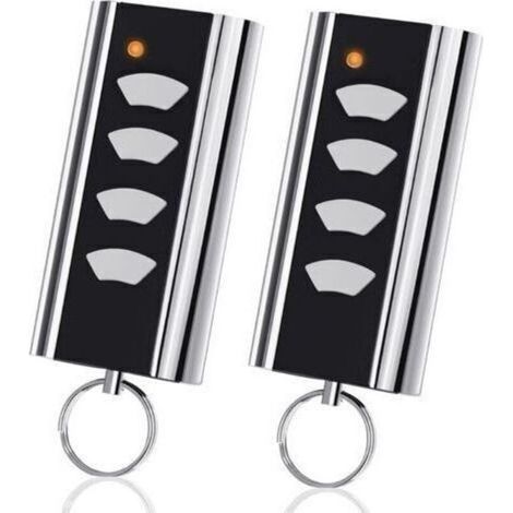 2 pièces télécommande Garage pour Normstahl Entrematic RCU 433-4K, RCU 433-2K, EA433 2KM, EA433 2KS, Compatible avec Crawford Normstahl 433,92 Rolling Code télécommande Garage (1/4)