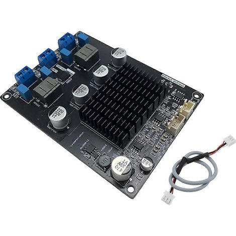 Carte d'amplificateur numérique TPA3250, amplificateur audio haute puissance 130 W x 2, classe D, 4 A, 32 V, avec câble blindé XH2,54 mm-3P (1/4)