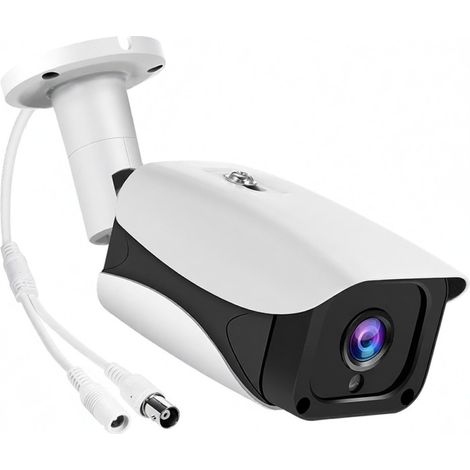 Caméra de sécurité extérieure Full HD 1080p 2 MP, étanche IP66, avec vision nocturne infrarouge, pour système DVR analogique NTSC. (1/5)