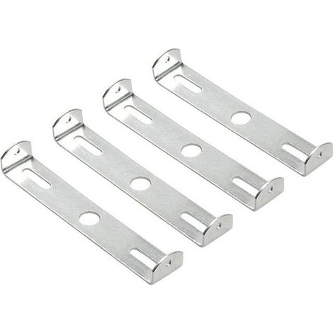 [4 Stück] 115-mm-Deckenleuchten-Montagehalterung, Pendelleuchten-Zubehör, Deckenleuchten-Grundplatte, Deckenlampenplatten, Plattenhalterungen und Zubehör (1/4)