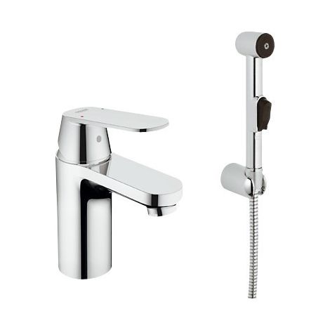 Grohe Eurosmart Cosmopolitan - Miscelatore monocomando Hygienica per lavabo, cromato 23125000 (1/2)