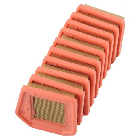 Pack of 10 Premium Quality Air Filters for Lawnmowers - (1/5)