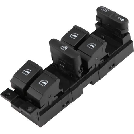 Levé Vitre Interrupteur de fenêtre principal électrique, pour Golf Jetta Bora Passat B5 Seat Leon Toledo 1999 – 2006