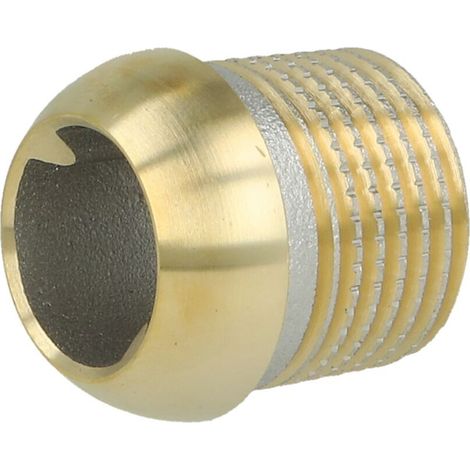 Danfoss Nippel kurz f,RA,RAV(L),RLV,AVDO R 1/2 gekürzt 7 mm, Gesamtlänge 24 mm, 013L0445