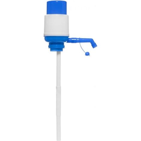 Manuelle Wasserpumpe für Flaschen (2,5–10 l), blau (1/3)