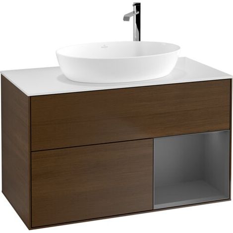 Villeroy & Boch G901GKGN Meuble sous-lavabo Finion G90 (1/2)
