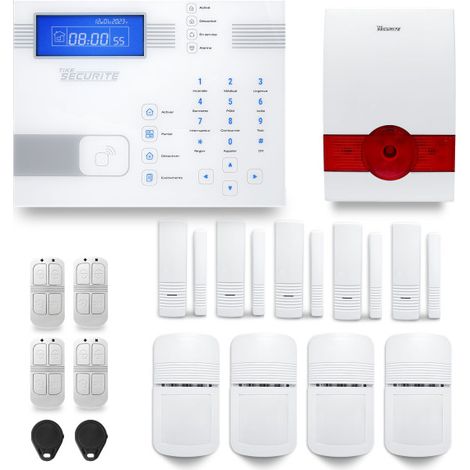 Alarme maison sans fil SHBi34 GSM/IP (1/4)