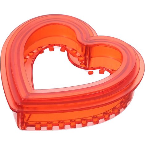 Emporte-pièce Cœur pour Sandwich Scelleur Pain Décroûteur Crêpes DIY Boîte Bento Moule Presse Enfants (1/5)