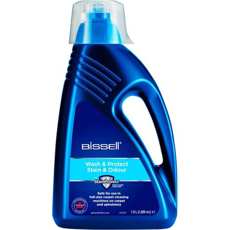 Nettoyant tapis Bissell wash & protect élimine taches 1,5L (1/2)