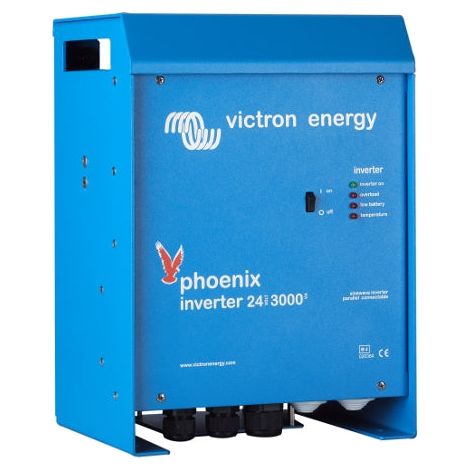 Victron – Convertisseur de tension 12V – 230V 3000 VA pur sinus – Technologie Sinusmax – Haut rendement 92% à 95%