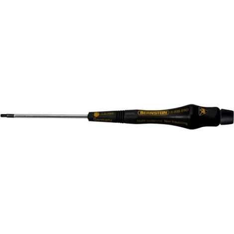 BERNSTEIN Tools for Electronics ESD Cacciavite a esagono interno Dimensione chiave (metrica): 2 mm Lunghezza della lama