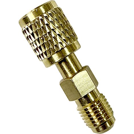 Raccord de Récipient de Frigorigène - Adaptateur de Système de Réfrigérant pour Climatisation Connecteur 6 mm à Filetage Inversé pour Systèmes Split de Climatisation (1/5)