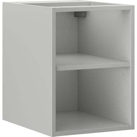 Mexen Box-A armario abierto con estante de 35 cm, gris mate - 91AX2-0350-470-0-62 (1/4)