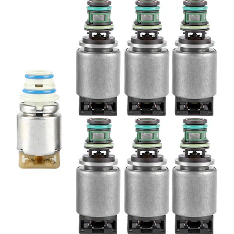 Transmission Solenoid Kits, 7 Pieces 6R60 6R80 Replacement Transmission Valve Body Solenoid for Ford Car Accessories (1/5)