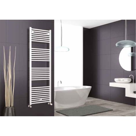 Cordivari - Lisa 25 Radiatore Scaldasalviette 116X60 Interasse 55 Cm - Colore: Bianco (1/3)