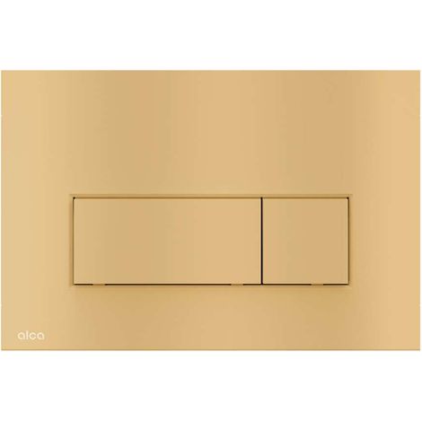 Botón empotrado dorado mate para sistemas de instalación, 5,5 mm de espesor. (1/2)