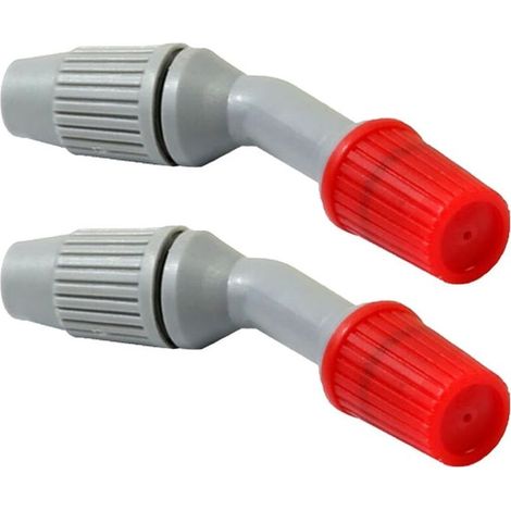 Water Hose Sprayer, Outdoor Water Hose Nozzles 2 Pack Pump Nozzles - Heavy Duty Spray Accessories, Garden Misting Tool, (1/5)