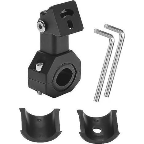 360° drehbarer, verstellbarer Motorradscheinwerfer-Montagesatz mit Klemme (18-32 mm) (1/5)