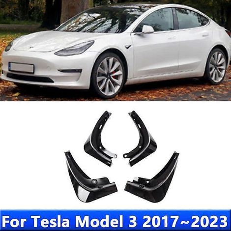 Für Tesla Model Y, 3 und XS (2012–2023, 2015, 2020): Kotflügel vorne und hinten, Schmutzfänger, Spritzschutz, Autozubehör – für Tesla Model 3
