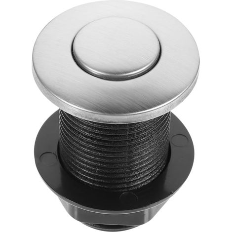 Interrupteur pneumatique, inox, pour broyeur de déchets (1/5)