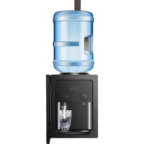 Distributeur d'eau électrique 550W, mini fontaine à boire, eau chaude et froide (1/5)