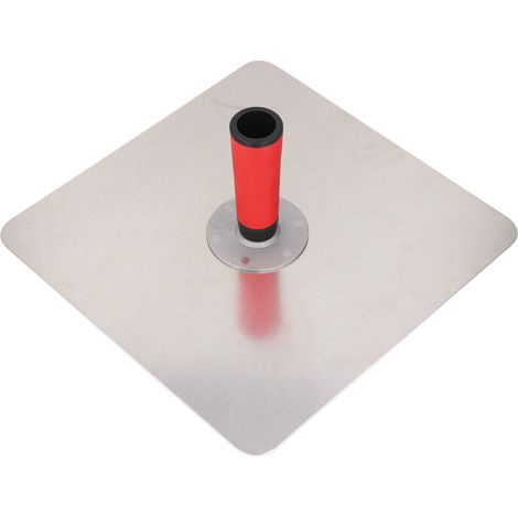 Outil à plâtre Drywall Hawk en alliage d'aluminium pour plaques de plâtre, maçonnerie et ciment, léger, avec poignée, 330 mm (1/5)
